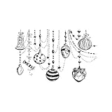  NEWSTAMPS DIE STEMPELMACHER Motivstempel Weihnachtsschmuck Stempel mit Holz zum Basteln von Karten - Made in Germany