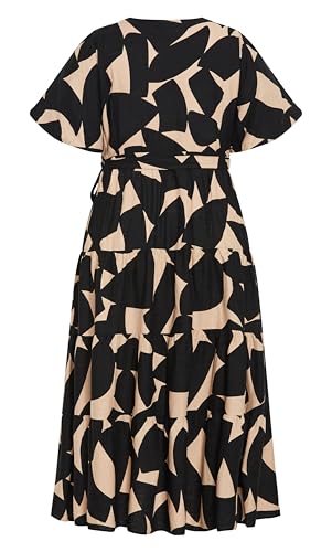Image of City Chic Plus Size Dress, Jezebel Maxi Dress