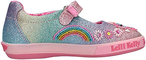 Lelli Kelly Rainbow Unicorn Dolly Multi Brillo Lona 32 EU