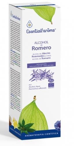 Esential aroms Alcohol de romero 500ml. Bio 1 Unidad 400 g