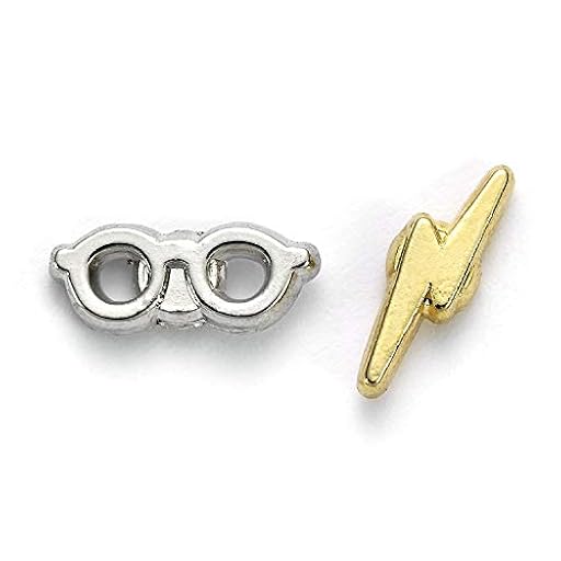 HARRY POTTER Blitz und Brille Mujer Set de Pendientes Plateado, Aleación de Zinc, | Ya disponible en tu tienda friki favorita! En mundofriki.es! HARRY POTTER Blitz und Brille Mujer Set de Pendientes Plateado, Aleación de Zinc, | Ya disponible en tu tienda friki favorita! En mundofriki.es!