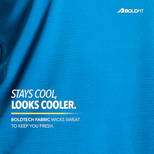Image of Boldfit Polyster Gym Tank Tops for Women Sleeveless Workout Vest for Women & Girls | Lightweight Activewear for Running, Sports & Gym, Polyester, Regular Fit