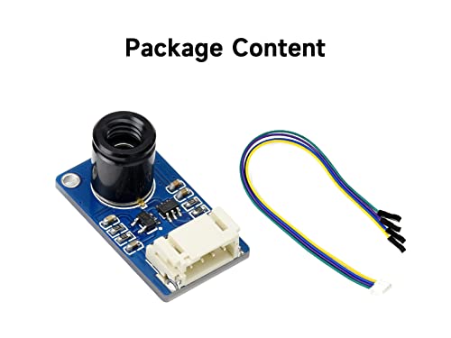 Waveshare MLX90640 IR Array Thermal Imaging Camera with 32×24 Pixels 55° Field of View Communicating via I2C Interface Supports Raspberry Pi/ESP32/STM32