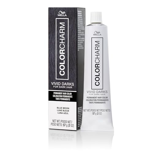 COLORCHARM VIVID DARKS Blue Moon Cream Color 2oz