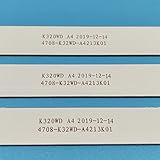  Accessoires Télévision de rétroéclairage LED for AOC LE32H1465 TCL LE32D8800 LE32D59 L32C11 32KH1000 K320WD LE32H1465 / 25 K320WD A4 4708-K320WD-A4213K01 (Color : 6 Pieces)