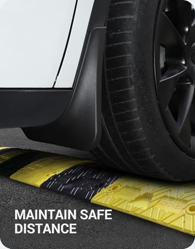 Image of BASENOR 2020-2024 New Version Tesla Model Y Mud Flaps Splash Guards [No Drilling No Tape] [Proprietary Design] All Weather Tire Protector Mudflaps for Tesla Exterior Accessories