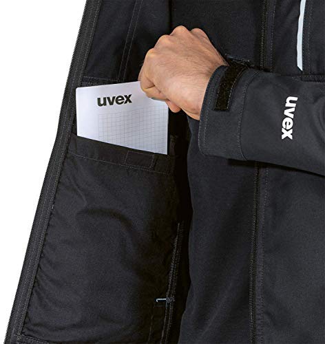 Uvex Tune-up Männer-Softshelljacke - Jacke für die Arbeit - Schwarz - L