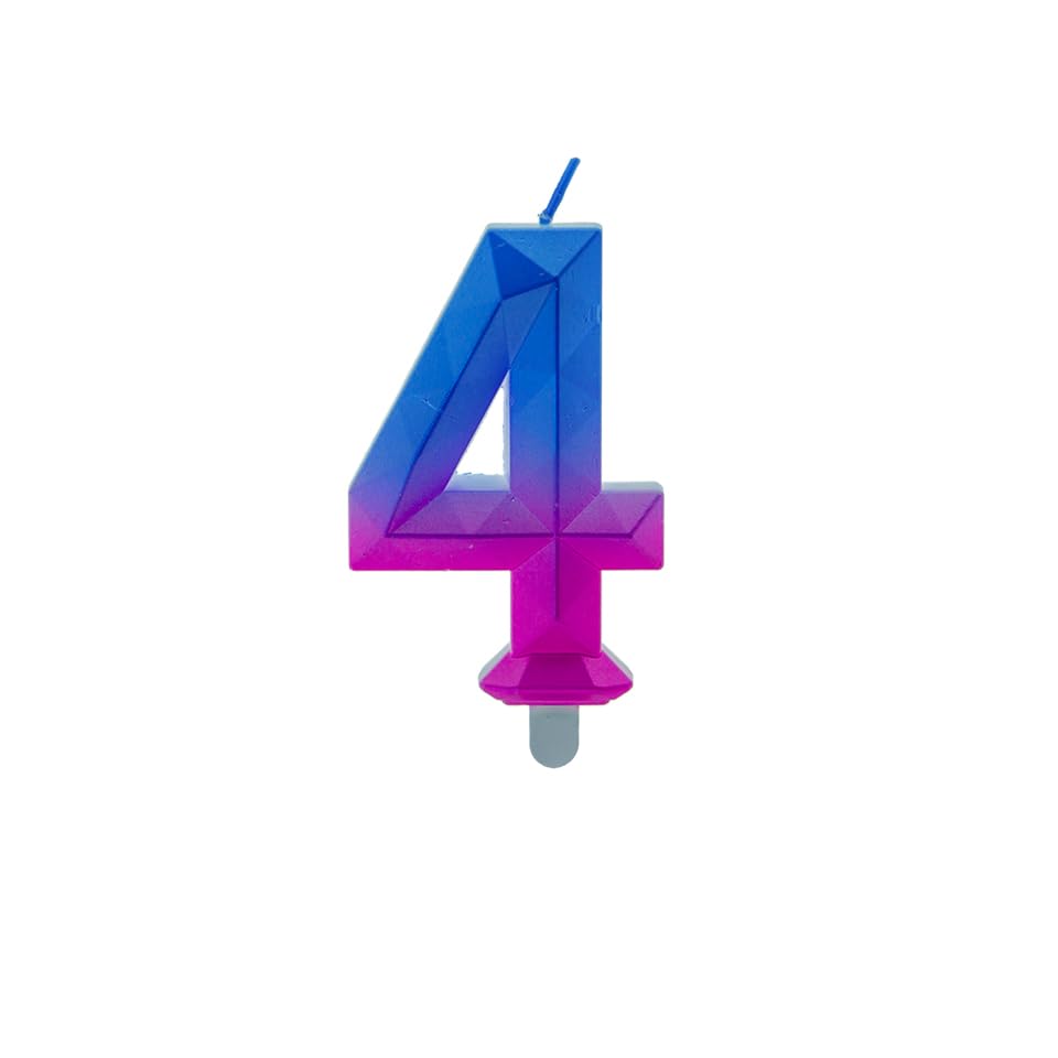 Fête Wow Bougies D'anniversaire En Forme De Diamant Pour Gâteaux