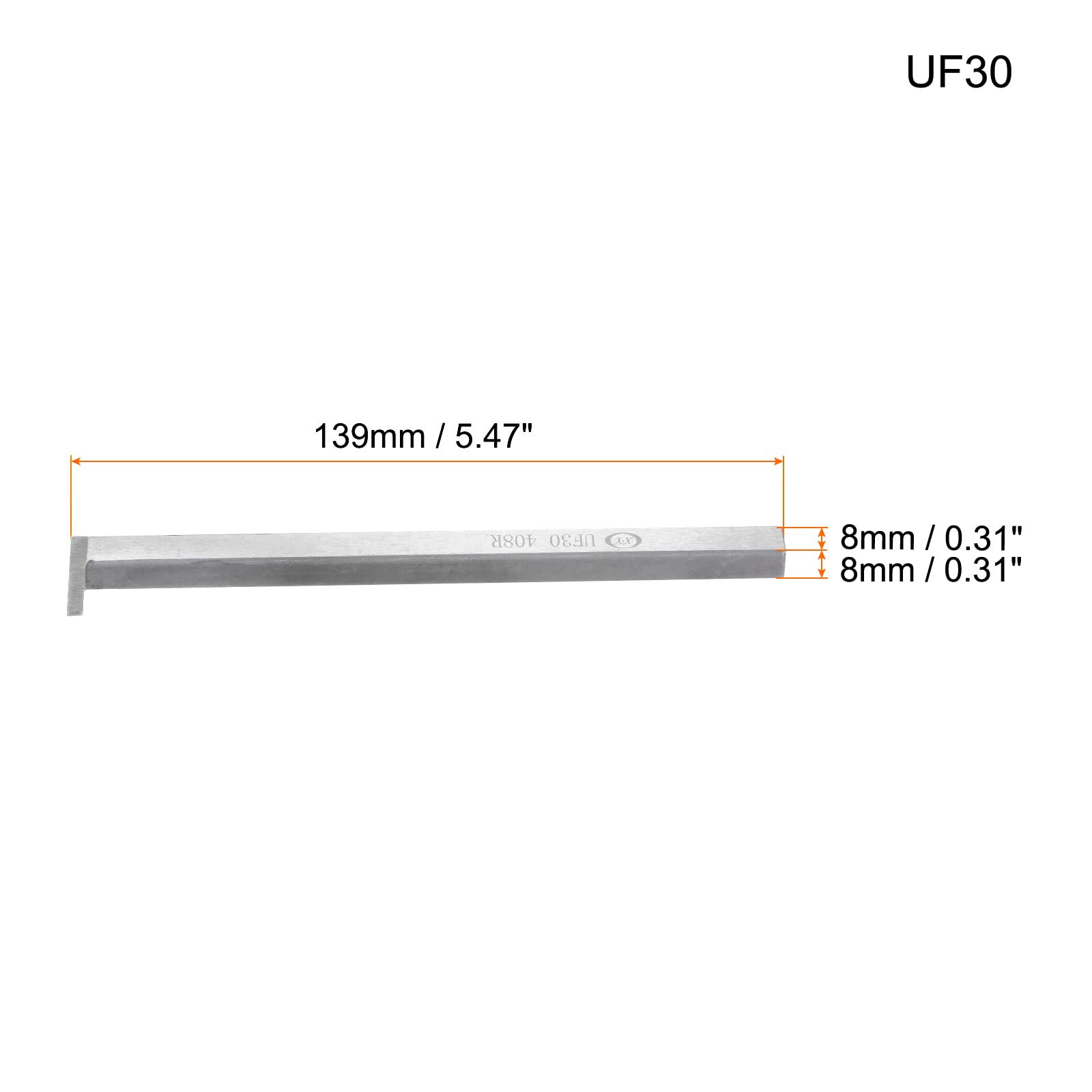 Amazon.co.jp: uxcell 旋盤工具 超硬チップビット スクエアシャンク 