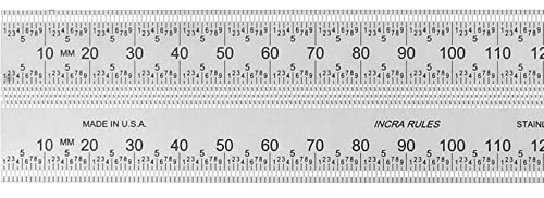 Incra Precision Marking Rule - Metric (300Mm) #TOP2