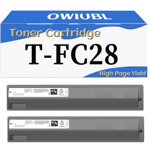 Toner laser noir T-FC28 compatible avec copieur Toshiba E-Studio 2830C