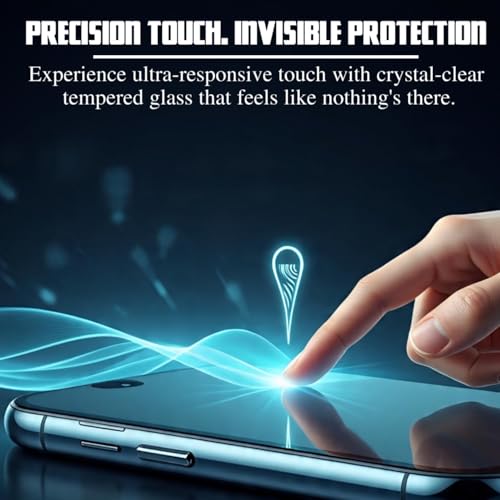 Image of DPJ Tempered Glass for iPhone 12 /12 Pro (6.1 Inch) With Installation Kit | Military-Grade Gorilla Screen Protector | Edge to Edge Coverage |9H Hardness |Bubble-Free | Case Friendly | [Pack of 1]