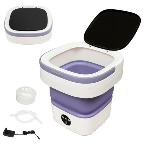 ROGONPDK 12L Mini Waschmaschine, Reisewaschmaschine, Faltbare...