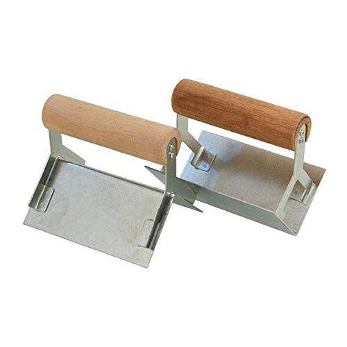 PLASTERING CORNER TROWEL SET 2PC INTERNAL EXTERNAL BUILDERS PLASTERERS TOOL