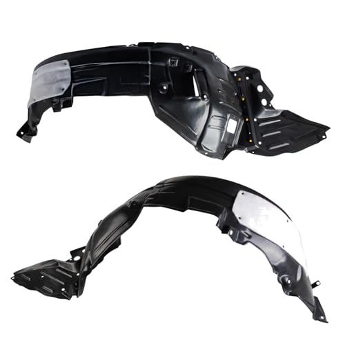 Image of TRQ Front Inner Fender Liner Set Compatible with 2013-2016 Lexus GS350 GS450h LX1248122 LX1249122