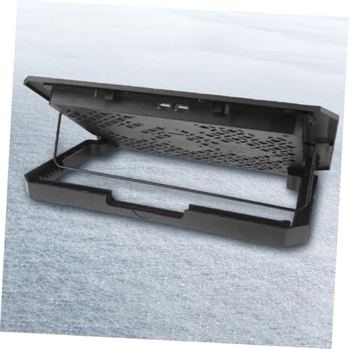 Base para laptop con 6 ventiladores y luz azul ajustable miniatura 7
