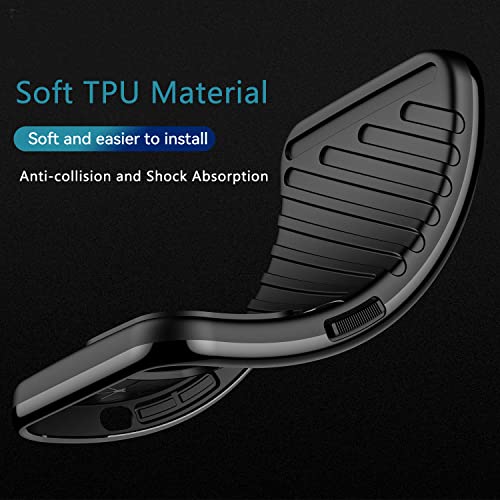 Doeboe Case For Google Pixel 6 Pro Case, Protective Phone Case For Pixel 6 Pro 5G (2021), Shockproof Cover Sleeve For Google Pixel 6 Pro Soft Tpu, Support Wireless Charge-Black [Only For Pixel 6 Pro] #TOP5