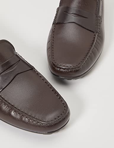 Geox U Moner 2Fit A, Mocassini Uomo, Marrone