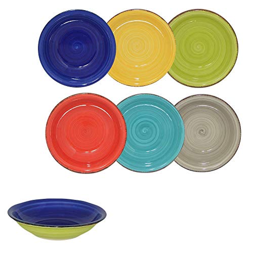 DRULINE 18-TLG. Kombiservice Geschirrset Tafelservice Porzellan Geschirr BUNT Malaga DRULINE 18-TLG. Kombiservice Geschirrset Tafelservice Porzellan Geschirr BUNT Malaga