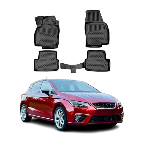 Tapis de sol Seat Ibiza caoutchouc pour protéger votre auto en hiver