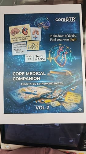 Image of Core Btr 3.0 Computerized Written Notes All-3 Books With Btr 3.0 Integrated System Part Digital Color Notes With Spiral Binding 2026-2027