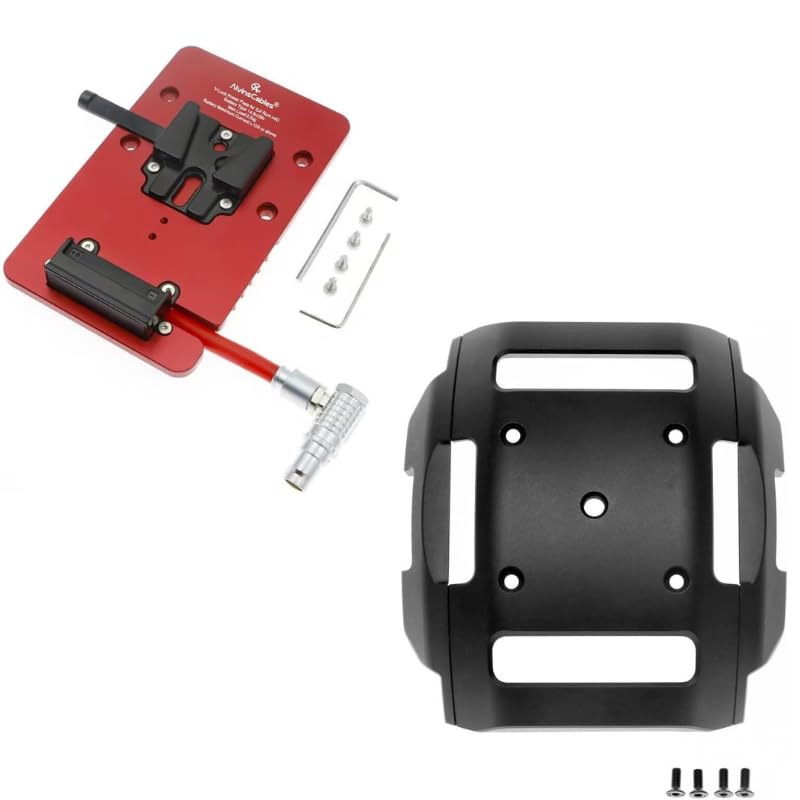 Alvins Ronin 4D Counterweight & V Mount Battery Plate Combo, Professional Gimbal Accessories Kit for DJI Zenmuse X9-6K X9-8K