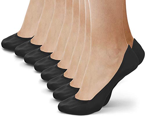Physix Gear No Show Socks Women & Men, Low Cut Non-Slip Thin Liner, Hidden Nonshow socks for Flats, Casual, Athletic