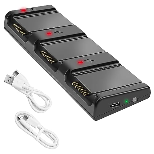 LYONGTECH Chargeur de Batterie pour DJI Air 3 Drone,Charge 3 Batteries,Station de Recharge,Charging Hub Accessoires