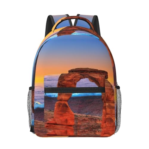 Sac à dos ordinateur portable Arches National Park noir taille unique pour voyage et travail universitaire