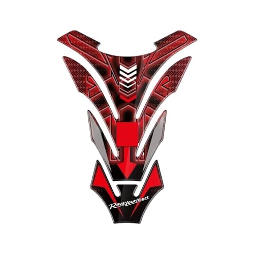 Sticker protection réservoir moto look carbone pour XJ6 et YZ6