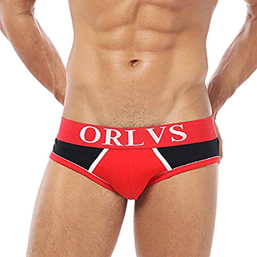 Preisvergleich Produktbild Herren Unterhosen Baumwolle, Holeider Männer Unterwäsche Sexy Retroshorts Boxershorts Brief Drucken, Bequem Atmungsaktiv Unterhose Briefs Shorts M~2XL