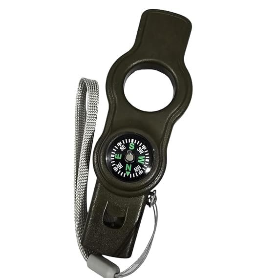 Outdoor Compass with Lanyard, Military Green, Portable Navigation Tool-picture-45