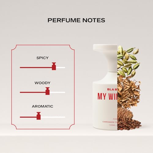Image of BLABLIBLU My Wingman Perfume for Man|100ml Long-Lasting Parfum Fragrances - A Notch above EDP, EDT & EDC|Perfume For Man|Cardamom, Tobacco & Cedar Notes