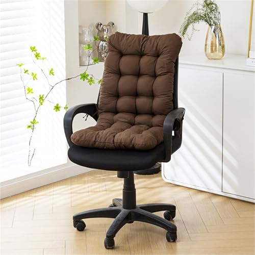 Chaise à bascule douce coussin dossier haut antidérapant bureau maison