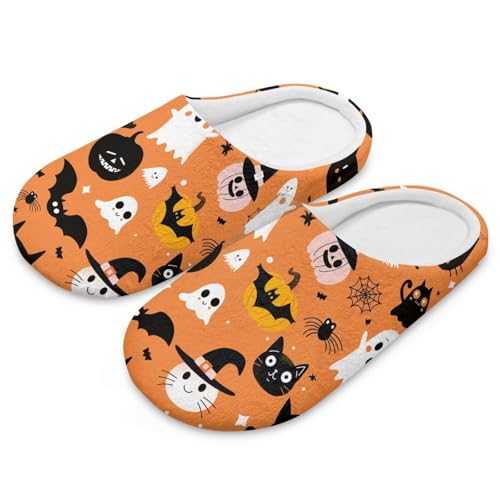 Spa Slippers Halloween Cookie Slippers Halloween House Shoes Fahion Gifts for Holiday
