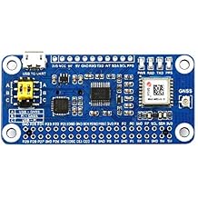 TOP1 RPi GNSS Module MAX-M8Q GNSS HAT Based on MAX-M8Q Global Navigation Satellite System Multi-Constellation Receiver Support GPS, BeidouBDS, Galileo, GLONASS