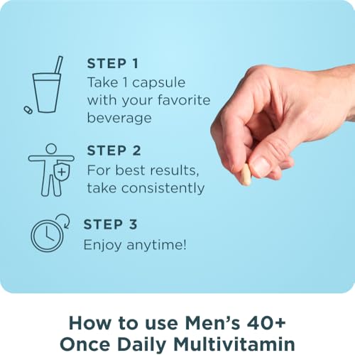 Ancient Nutrition Methylated Multivitamin for Men 40+