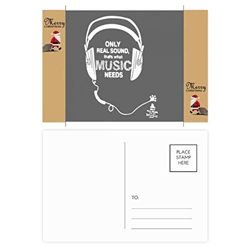 Cartes de remerciement avec écouteurs lot de 20 pour rompre la monotonie des cartes papier
