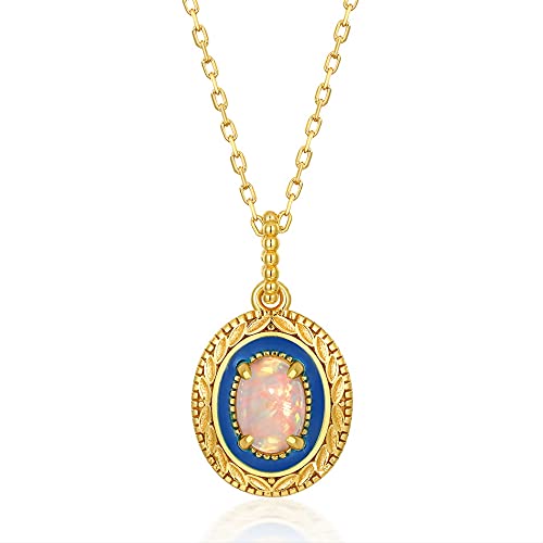 Collier opale fait à la main TXQHD : finis les bijoux ternes pour femme