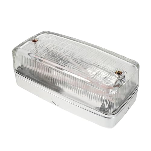 Portalámparas de aluminio Healeved con pantalla de vidrio para campana extractora