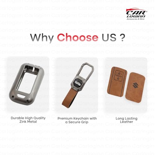 Image of Premium Car keycover for Mahindra XUV-500 Push Start Key (Smartkey)