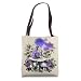 Weed smoking caterpillar and Alice In Wonderland Tote Bag