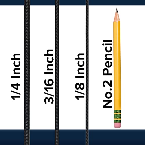 Paracord Planet Shock Cord - Marine Grade Bungee - 100% Stretch - Moisture, UV, Weather Resistant – DIY Projects, Tie Downs, Recreation – Indoor and Outdoor (Tan, 1/8 Inch X 25 Feet)