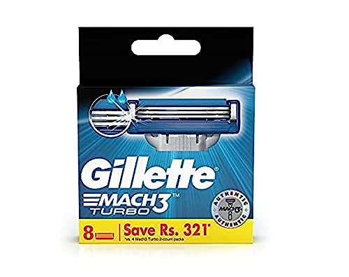 Gillette Mach 3 Turbo Shaving Cartridges 8