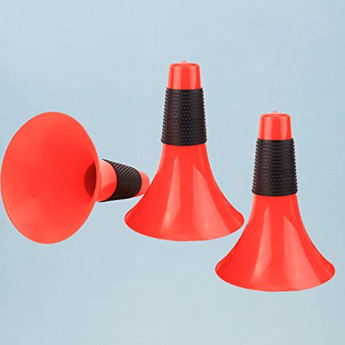 Conjunto de 3 peças de marcadores de cones de trânsito para jogos ao ar livre BESPORTBLE para skate