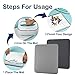 HTVRONT Heat Press Mat Compatible with Cricut Cutting Machine, Heat Press Pad 15
