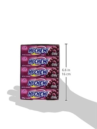 Morinaga Hi-Chew, Grape, 1.76-Ounce Units 10-count 2-Pack
