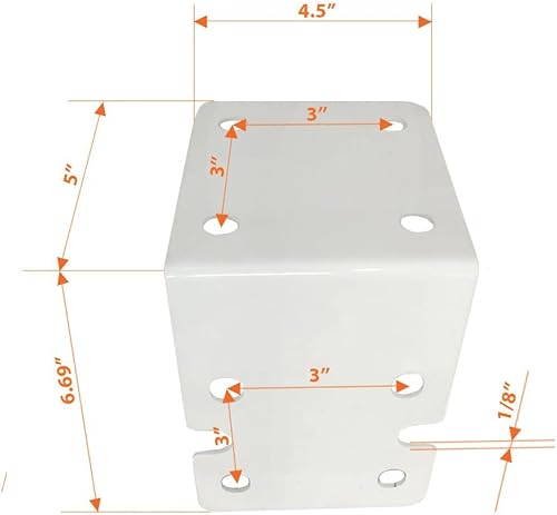 Miniatura 2 de Aquaboon Soporte de filtro de agua para toda la casa - Soporte de montaje de filtro de agua con revestimiento blanco para carcasa de filtro de 10 y