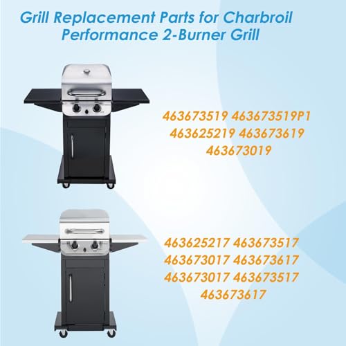 Image of Grill Parts for Charbroil Performance 2-Burner Grill 463673519