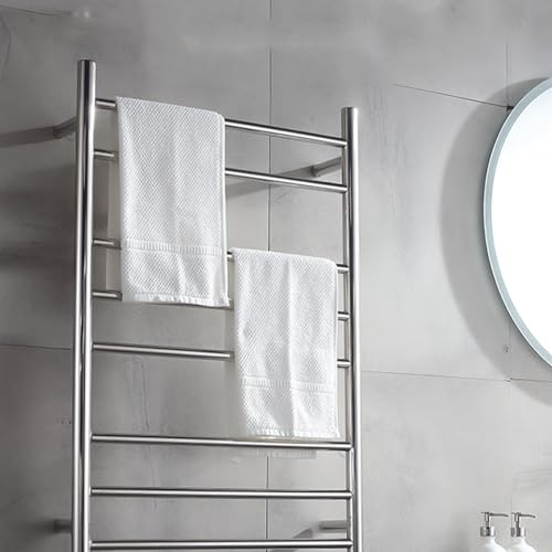 Toallero eléctrico de pared con 8 barras calefactoras e interruptor termostático 3